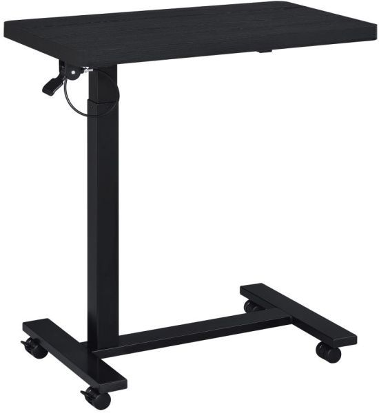 Coaster® Westpark Black Pneumatic Adjustable Side Table with Black Metal Base -0