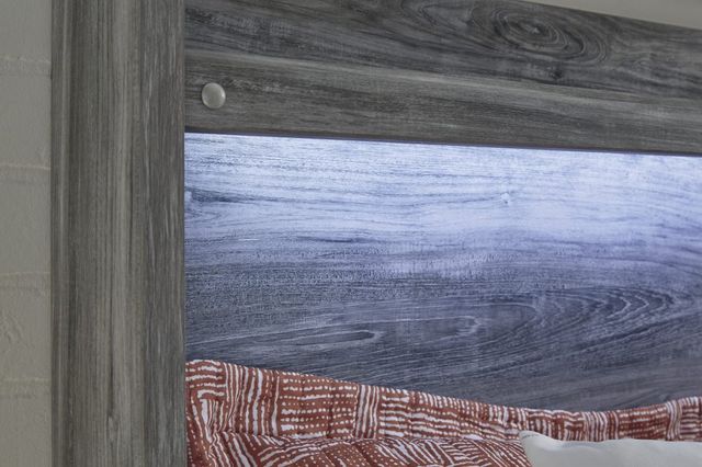 Signature Design by Ashley® Baystorm Gray Queen Panel Storage Bed-2