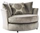 Furniture of America® Bonaventura Gray Accent Chair-0