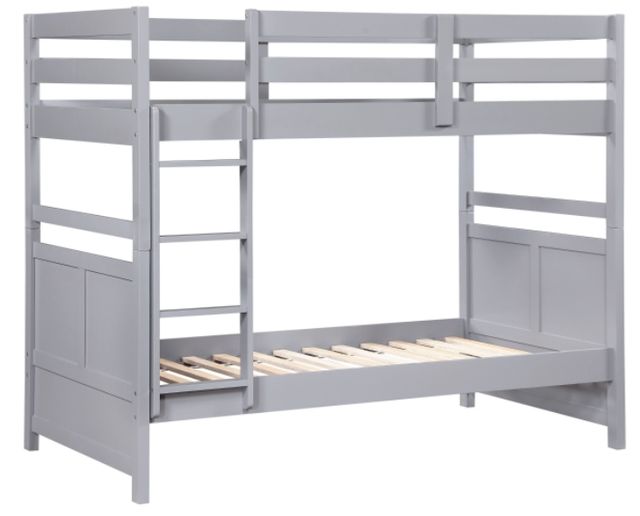 Homelegance® Sloane Gray Twin/Twin Bunk Bed-1