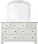 aspenhome® Cambridge White Double Dresser-2