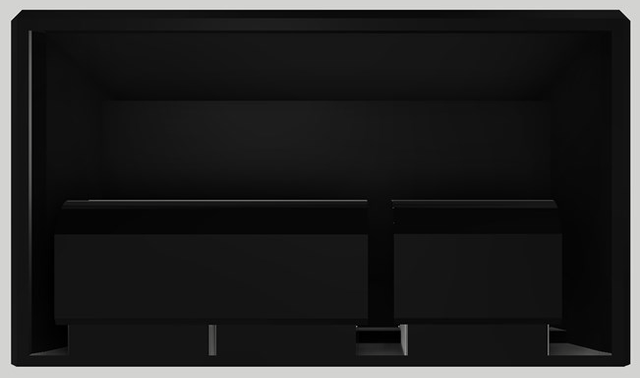 Vent-A-Hood® 42" Black Wall Hood-1