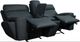Hooker® Furniture Riverton Dante Afterdusk Power Gliding Console Loveseat with Power Headrest and Lumbar-5