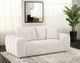 Coaster® Burnett Ivory Upholstered Loveseat-1
