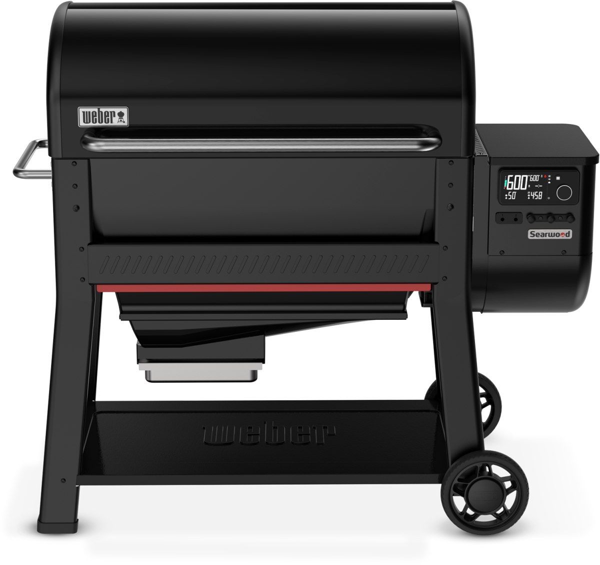 Weber® Searwood™ XL 600 36" Black Freestanding Wood Pellet Grill