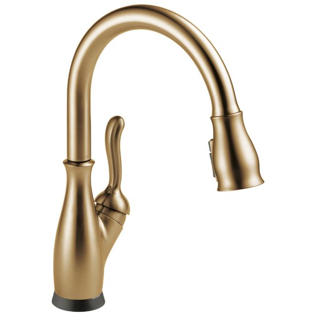 Delta Leland® Champagne Bronze Touch2O® Kitchen Faucet-0