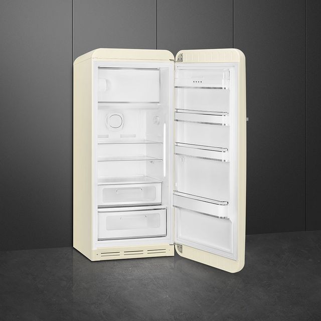 Smeg 50's Retro Style 9.9 Cu. Ft. Cream Compact Refrigerator-1