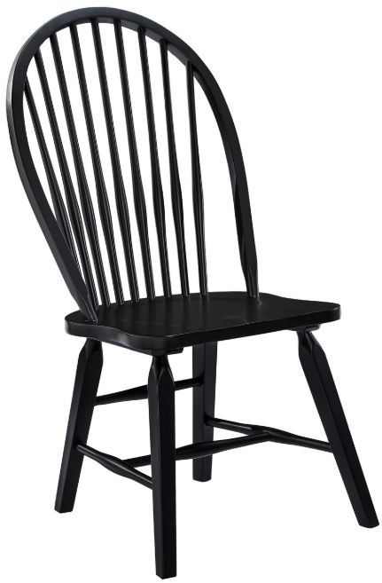 Steve Silver Co. Sommerset Black Windsor Chair-0