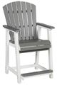 Signature Design by Ashley® Transville 5-Piece Gray/White Outdoor Dining Set-2