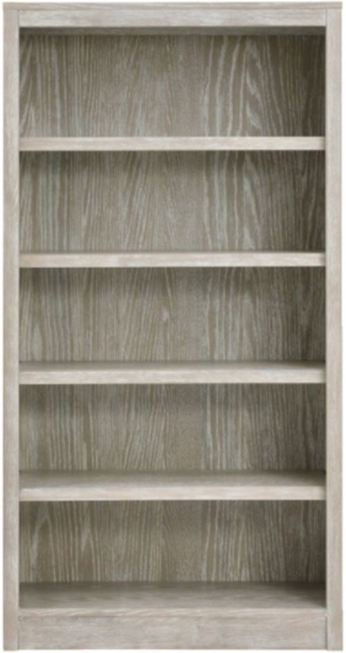 Winners Only® Fresno Gray Oak Bookcase-1