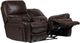 Porter International Designs Ramsey Brown Leather-Look Dual Reclining Loveseat-2