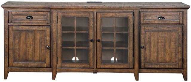 Magnussen Home® Bay Creek Toasted Nutmeg 80" Console-1