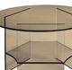Natuzzi Editions Pepe Bronze Round Corner Table-1
