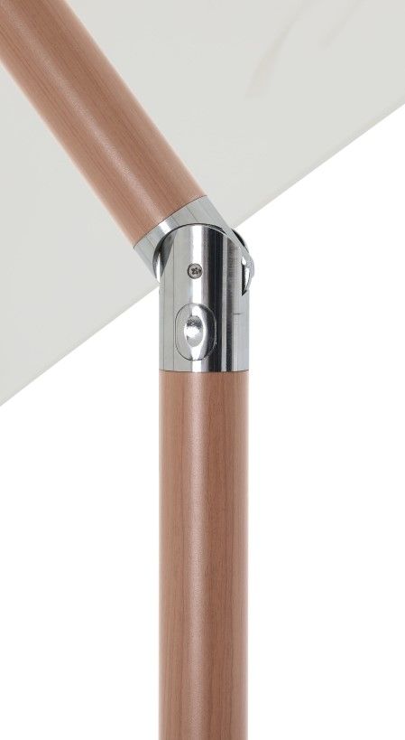 Meridian Furniture Fiji Beige Aluminum Outdoor Patio Umbrella-4