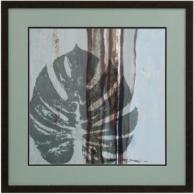 Stylecraft Black/Brown/Light Green Framed Print-0