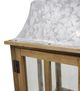 A & B Home 3-Piece Brown Window Scape Lantern Set-3