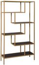 Signature Design by Ashley® Frankwell Gold Bookcase-0