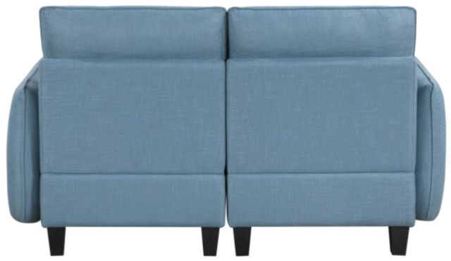 Homelegance® Garren Blue Loveseat-4