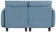Homelegance® Garren Blue Loveseat-4