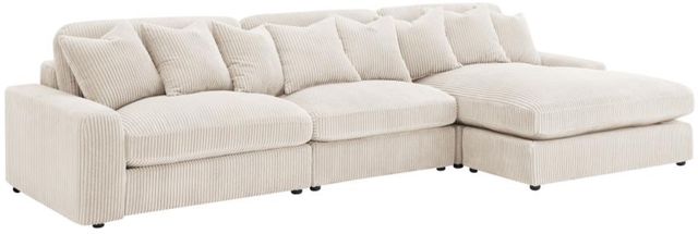 Coaster® Blaine 3-Piece Sand Reversible Right-Arm Facing Sectional and Chaise-0