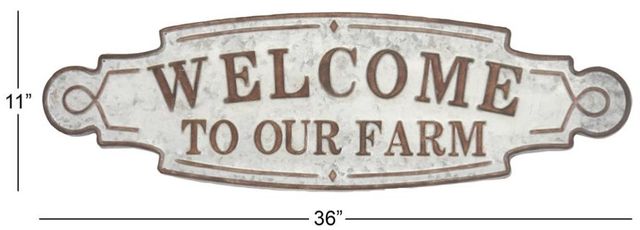 Deco Marche Brown 36" Sign Wall Decor-2