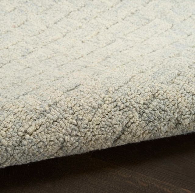 Nourison Home™ DKNY Pure Grids Light Blue 5'x7' Area Rug-3