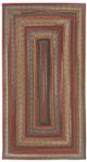 Capel Rugs Americana Mocha 20" x 30" Concentric Rectangle Throw Rug-0