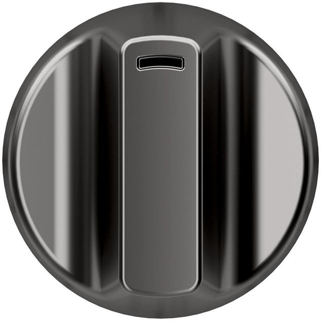 Café™ Brushed Black French Door Handles and Knob Kit-1