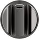 Café™ Brushed Black French Door Handles and Knob Kit-1