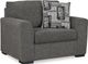 Signature Design by Ashley® Gardiner Pewter Oversized Chair-0