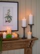 A & B Home 2-Piece White Candle Set-4