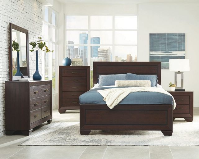 Coaster® Kauffman Dark Cocoa California King Left Drawers-2