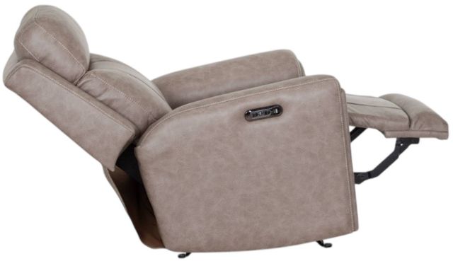 Franklin™ Argent Duvall Greige Fabric Power Rocker Recliner-1