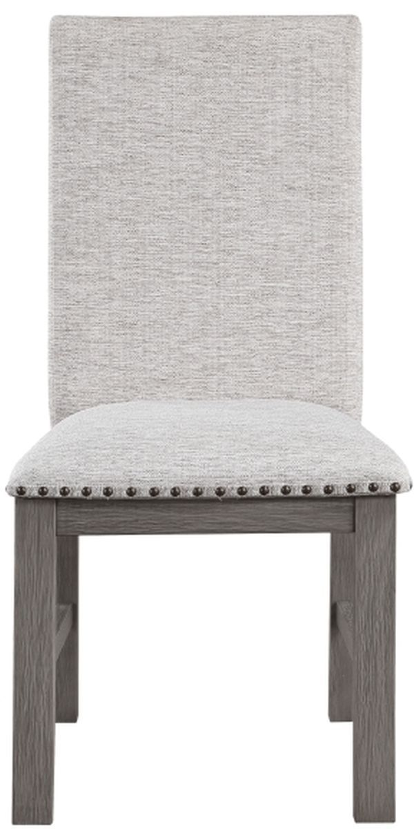 Homelegance® Gresham Gray Side Chair-2