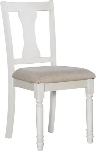 Powell® Willow Light Tan/Vanilla White Side Chair