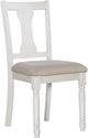 Powell® Willow Light Tan/Vanilla White Side Chair-0