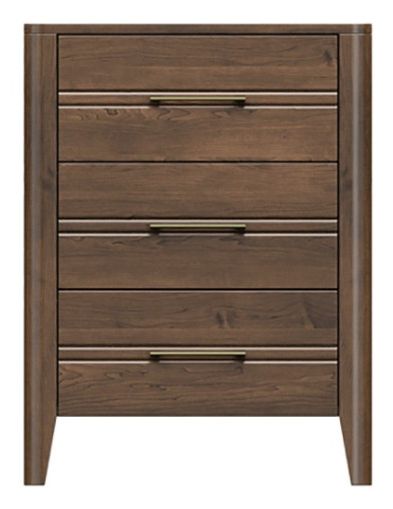 Country View Woodworking Brown Maple 26" Bedside Chest-0