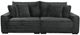 New Classic® Home Furnishings Embrace Charcoal Sofa-0