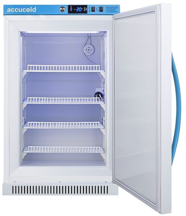 Accucold® Pharma-Vac Performance Series 20" 2.47 Cu. Ft. White Undercounter Freezer-1