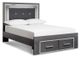 Signature Design by Ashley® Lodanna 4-Piece Gray Queen Storage Bed Set-1