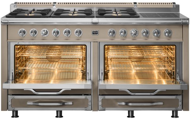 Viking® Tuscany 66" Nantucket Pro Style Dual Fuel Range-1