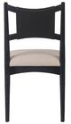 Four Hands Haddon Antwerp Natural/Black Rush Dining Chair-3