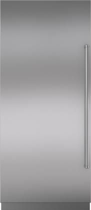 Sub-Zero® 36" Stainless Steel Left Hinge Column Refrigerator Door Panel Kit with Pro Handle-0