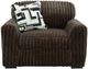 Signature Design by Ashley® Midnight-Madness Chocolate Chair and a Half-1