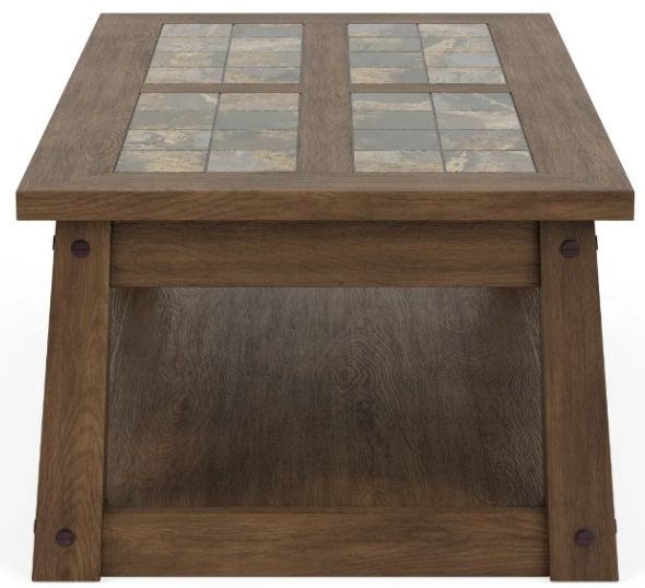 Riverside Furniture Lakepoint Oxford Oak Cocktail Table-3