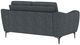 Coaster® Nolan Charcoal Upholstered Sloped Track Arm Loveseat-5