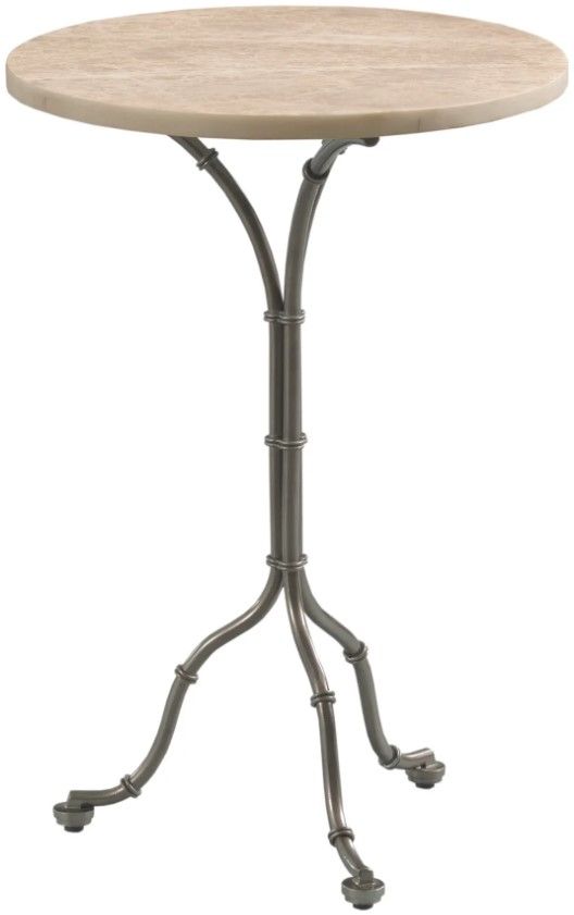 Hammary® Grand Bay Mariners White Accent Table with Gray Base-0