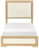 Homelegance® Sterling Natural/White Twin Panel Bed-3