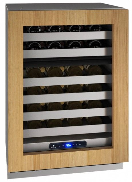 U-Line® Panel Ready 24" Dual Zone Wine Refrigerator-0