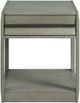 Elements International Gordon Grey Rectangular End Table-1